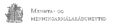 Mennta- og menningarmálaráðuneyti